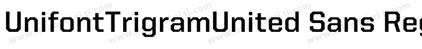 UnifontTrigramUnited Sans Reg字体转换